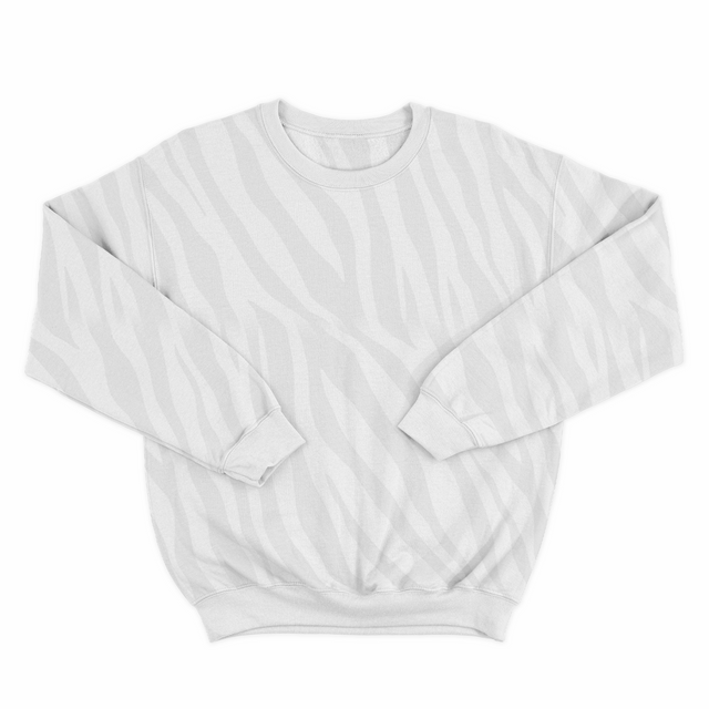 Zebra Stripe Camo (Unisex Sweatshirt)